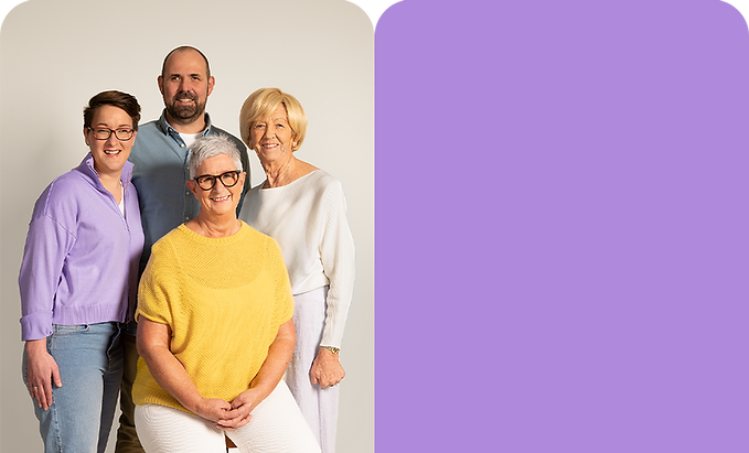 Group of visually impaired people