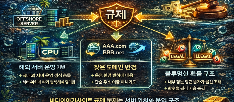 바다이야기사이트 규제와 합법성 구조 분석 인포그래픽