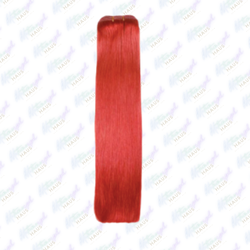 Double Drawn Weave Extensions Bright Red