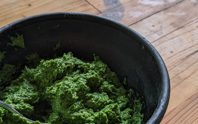 Macadamia Parmesan & Pumpkin Seed Pesto