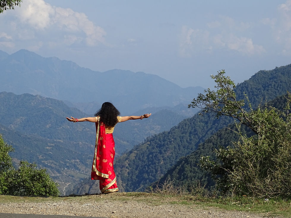 yoga students practicing asanas in a 200 hour yoga teacher training class