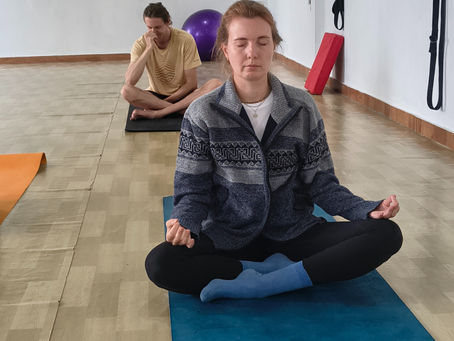 Consistent daily yoga practice helping boost fitness, increase mobility, improve heart health, reduce stress, and promote a healthy lifestyle naturally