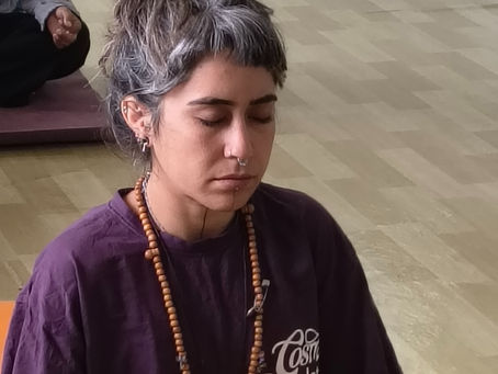 Wellness travelers practicing yoga in India's most famous spiritual destinations