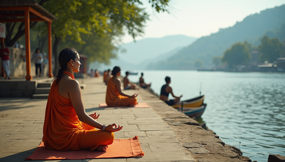 Top Yoga Destinations in India