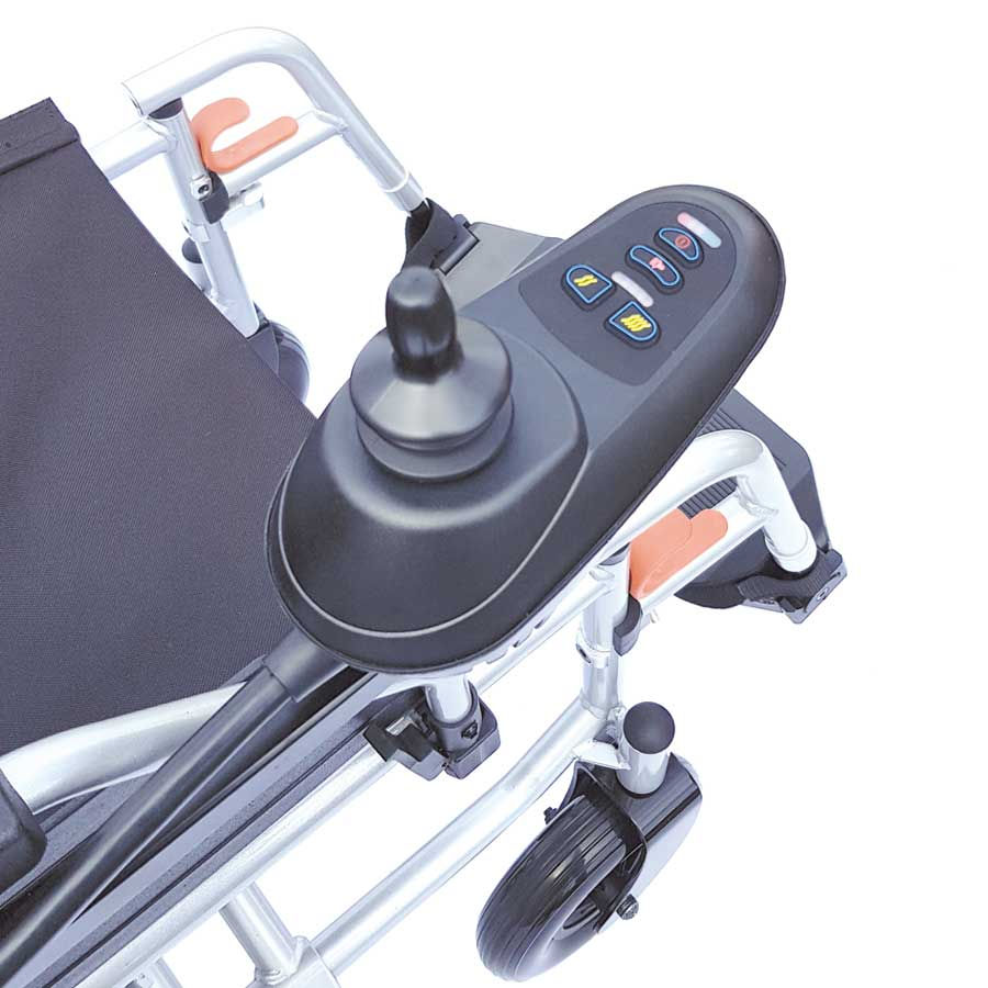 Miniaturbild: Der faltbare Reise-Elektro-Rollstuhl