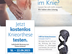 Kostenlos Knieorthese testen