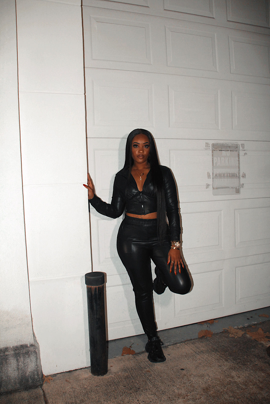 "Not for the Weak" Leather Set