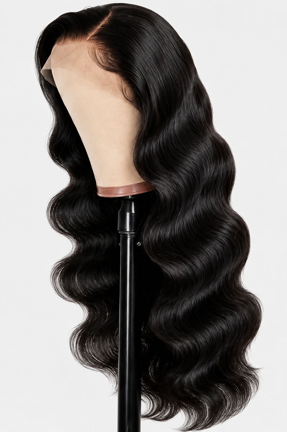 Thumbnail: 13 x 6 Lace Front Body Wave Natural Black