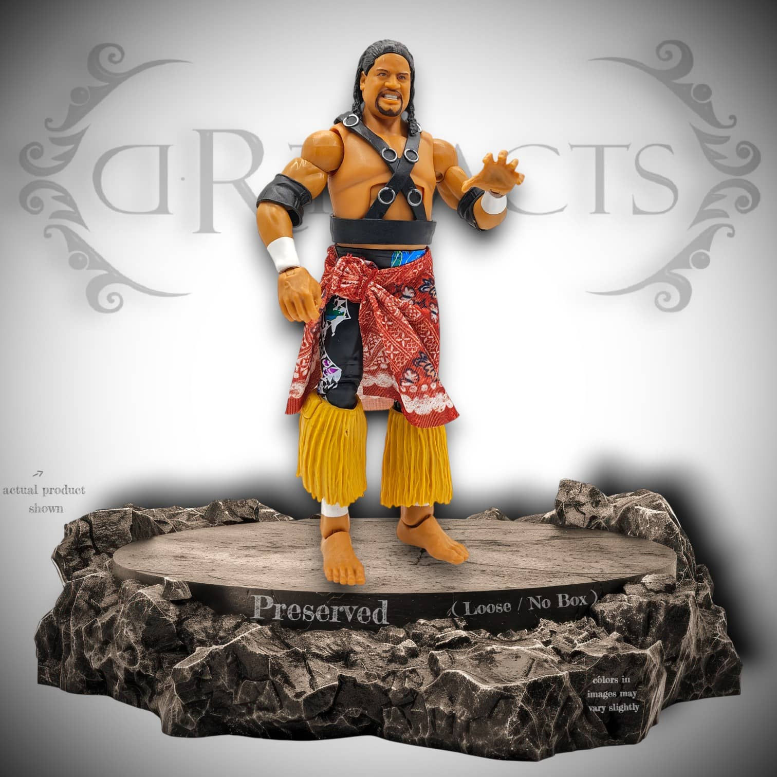WWE Elite Legends Series 18 Fatu Action Figure (Variant) (Target Exclusive)