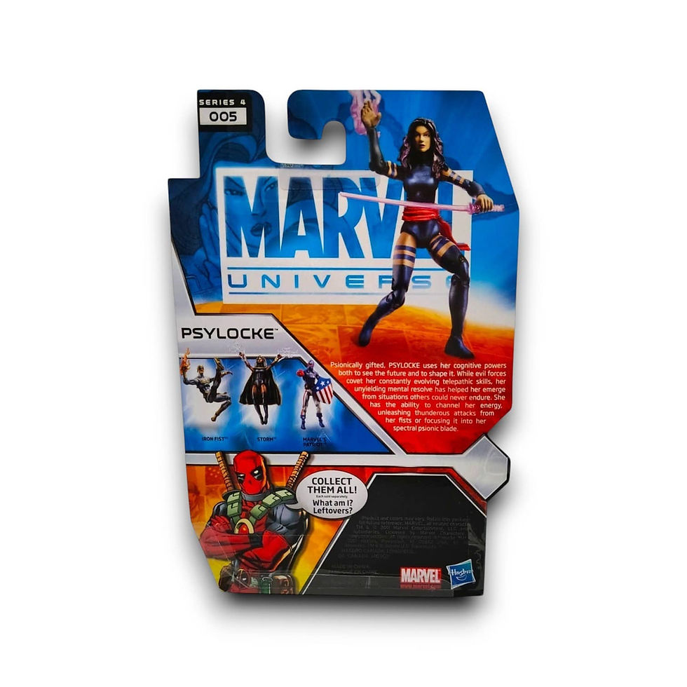 Thumbnail: Marvel Universe Psylocke Action Figure (1:18 scale) (Hasbro)