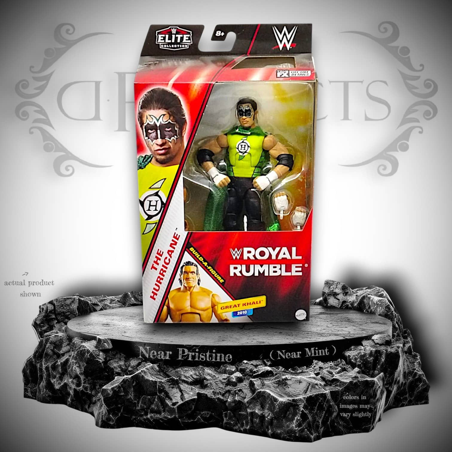 WWE Elite Royal Rumble Series The Hurricane (Great Khali Build A Figure)