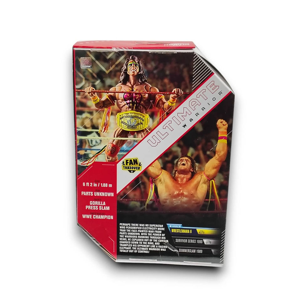 Thumbnail: WWE Ultimate Edition Fan Takeover Ultimate Warrior Action Figure (Exclusive) (a)