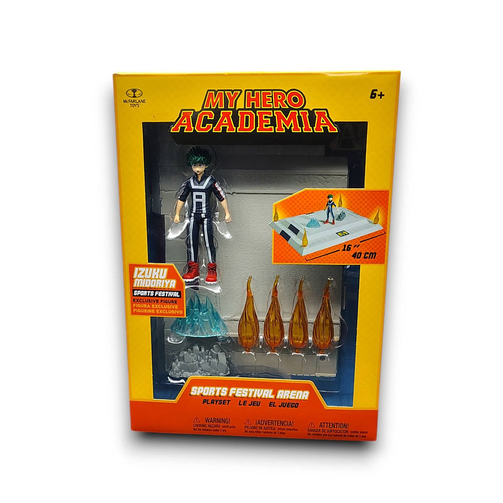 Thumbnail: My Hero Academia Sports Festival Arena Playset w/ Izuku Midoriya (McFarlane) (a)