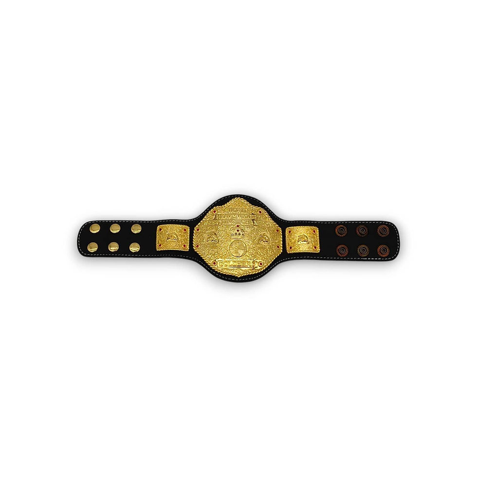 Thumbnail: WCW World Mini Replica Championship Title Belt (Goldberg)  (Figures Toy Company)