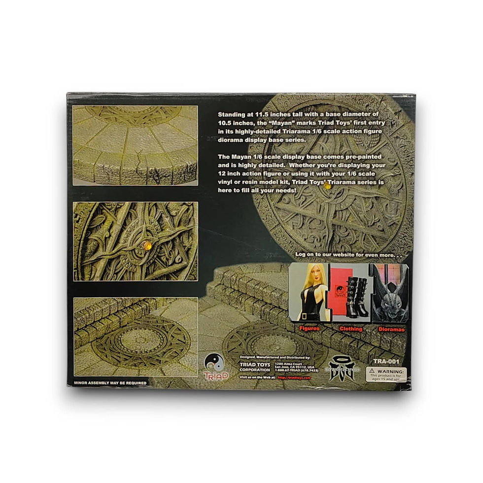 Thumbnail: Triarama Mayan Aztec Diorama Display Base (Triad Toys)