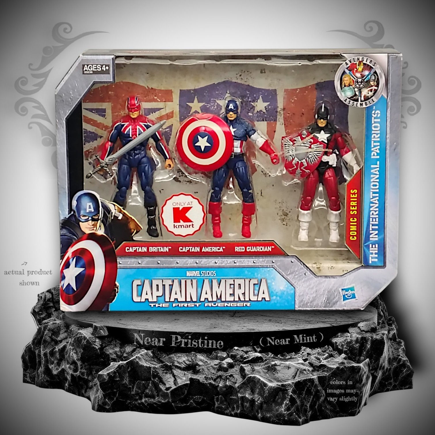 Marvel Universe The International Patriots 3pk (Kmart Exclusive) (1:18) (Hasbro)