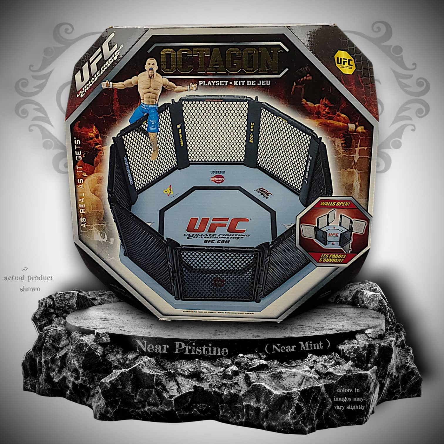 UFC MMA Octagon Playset (Jakks) (b)