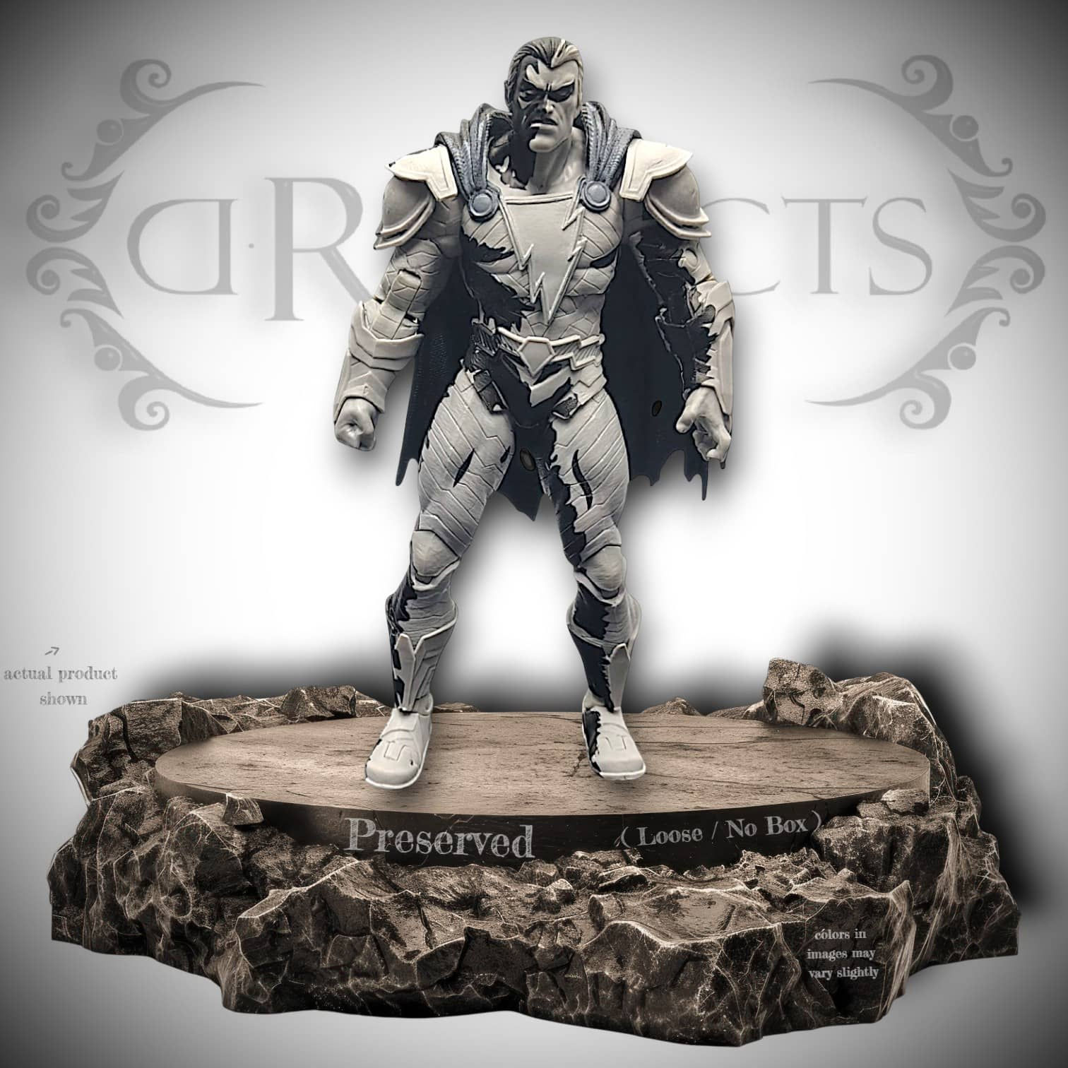 DC Direct Page Punchers Black Adam (Line Art Variant) (McFarlane Toys)