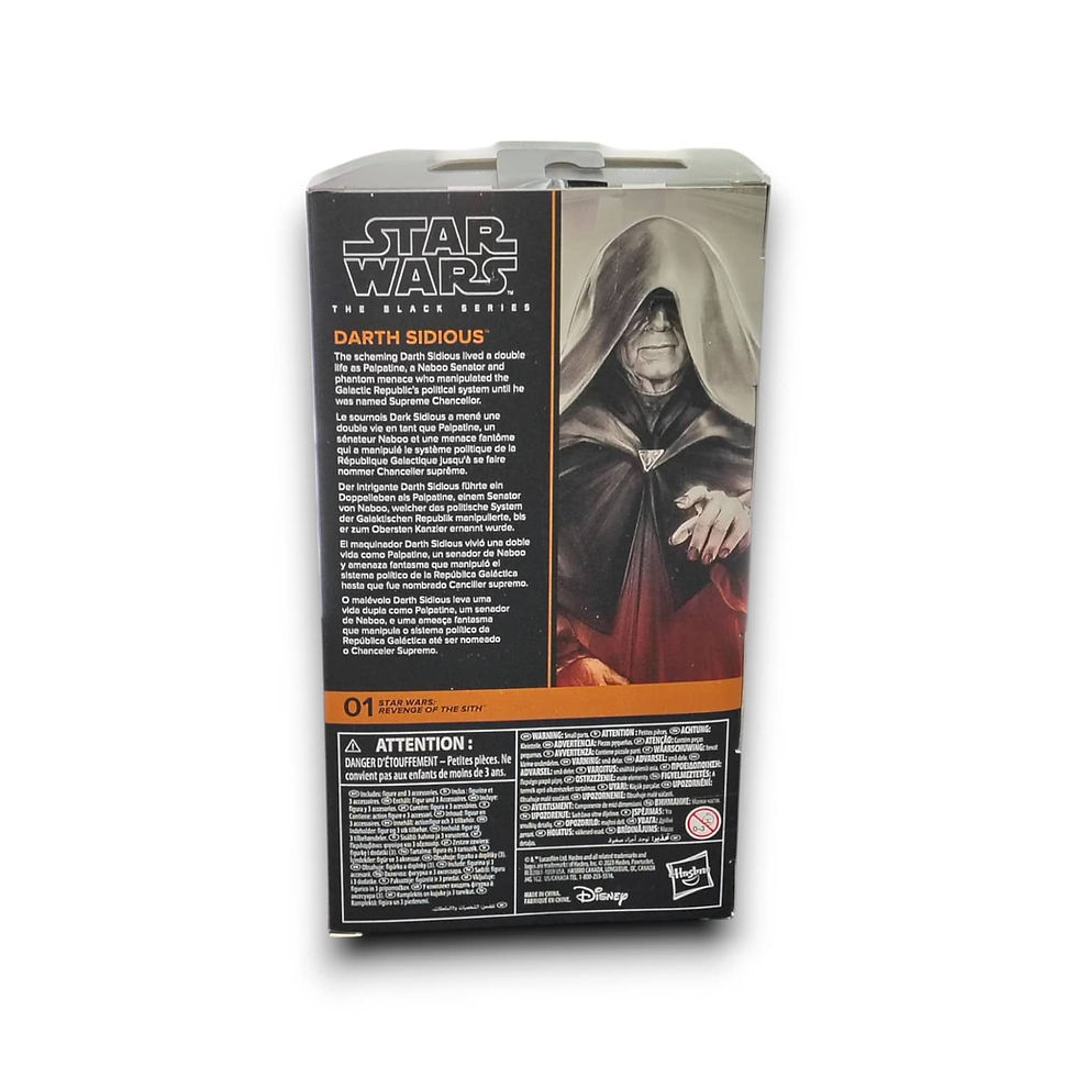 Thumbnail: Star Wars The Black Series Revenge of the Sith Darth Sidious (Hasbro)