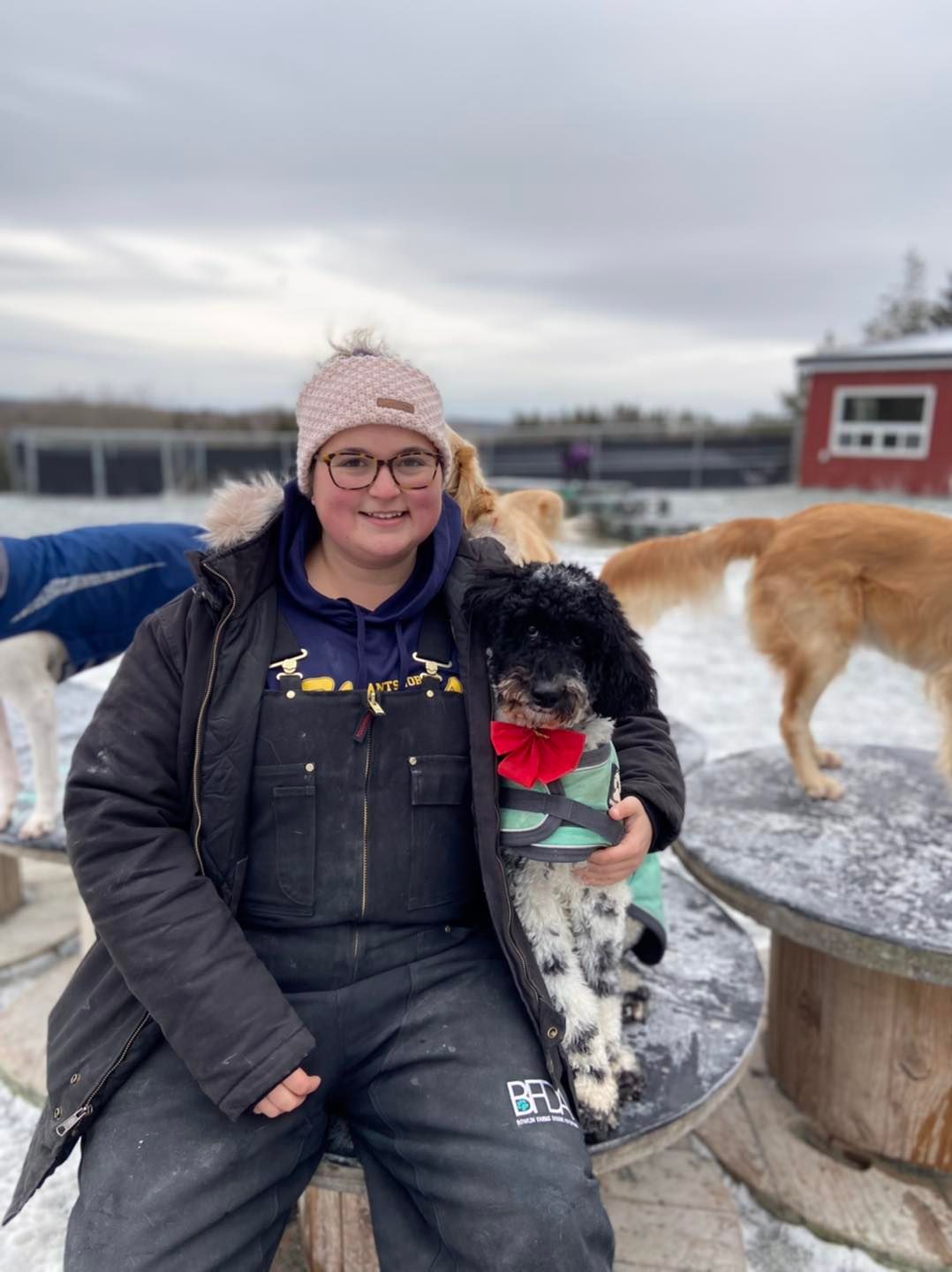 Volunteers and Students at Bowlin Farms