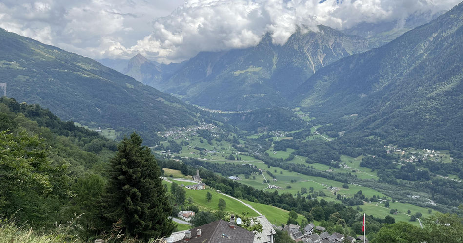 Bleniotal Richtung Olivone