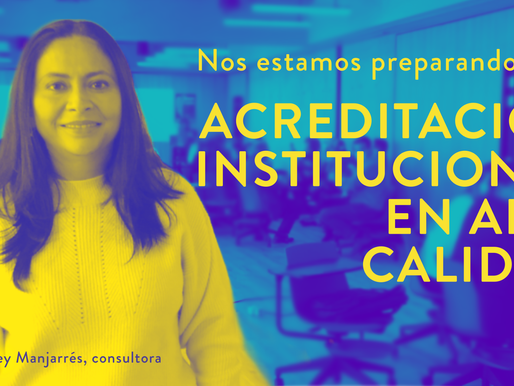 Investigación: En camino a la acreditación