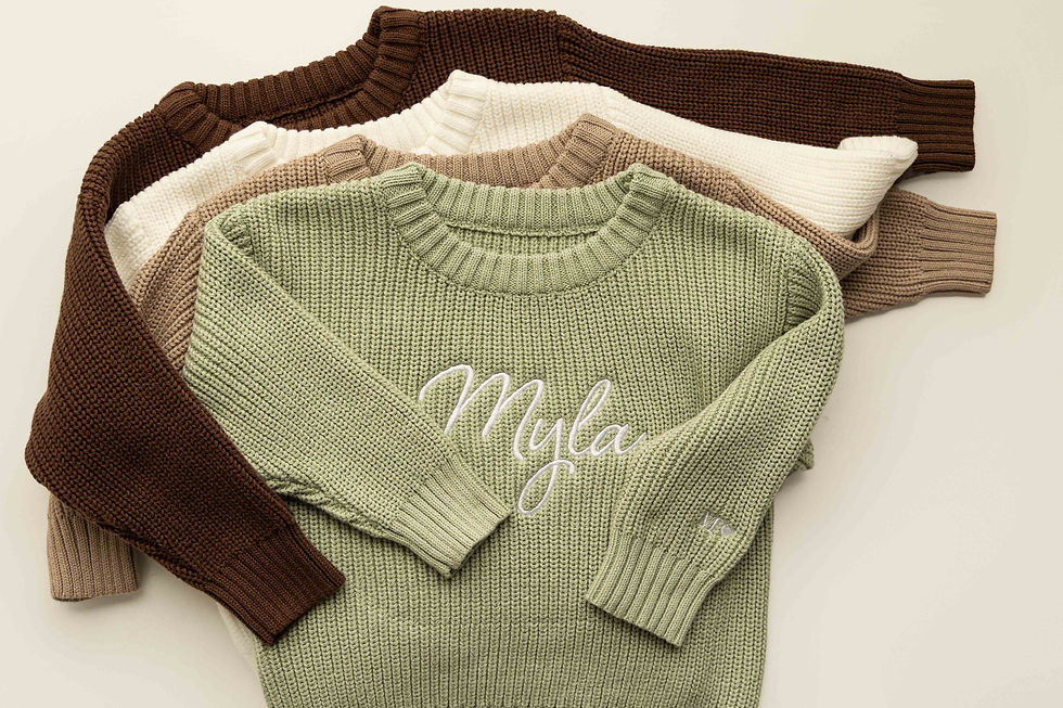 Thumbnail: Personalised Knitted Jumper