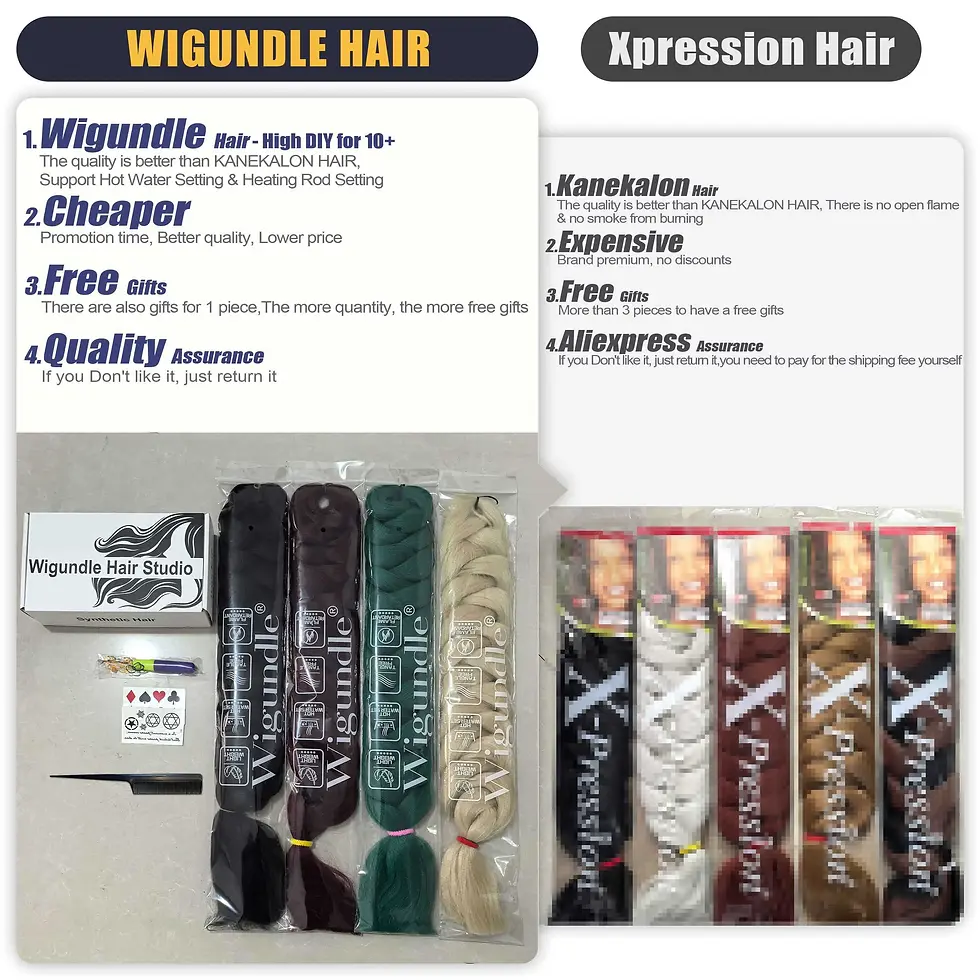 Thumbnail: 82 Inch Long Kanekalon Jumbo Braiding Hair Synthetic Braids Crochet Hair