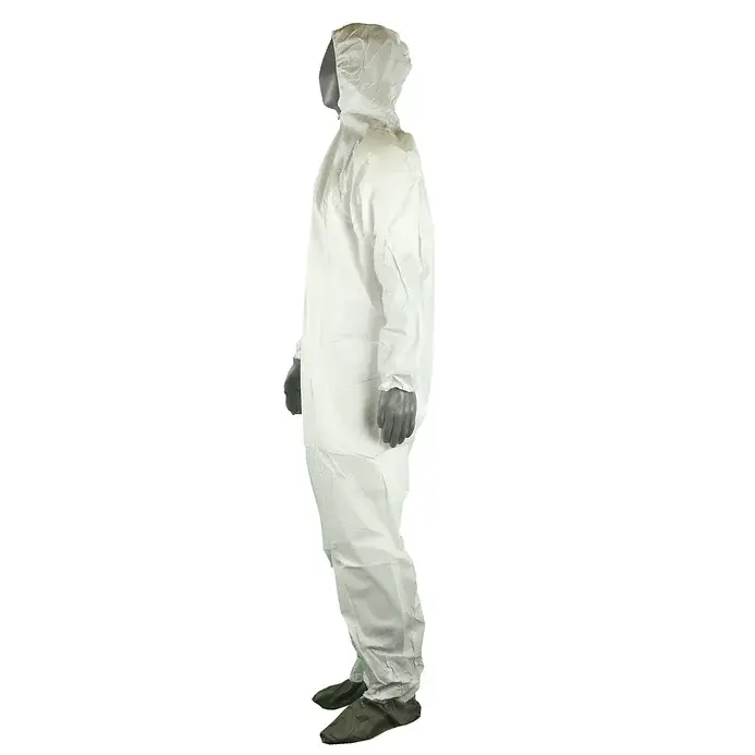 Thumbnail: Microporous Coveralls (w/ Hood & Boots) #MP122