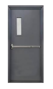 Thumbnail: Single Steel Door