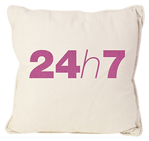 White 24h7 Pillow
