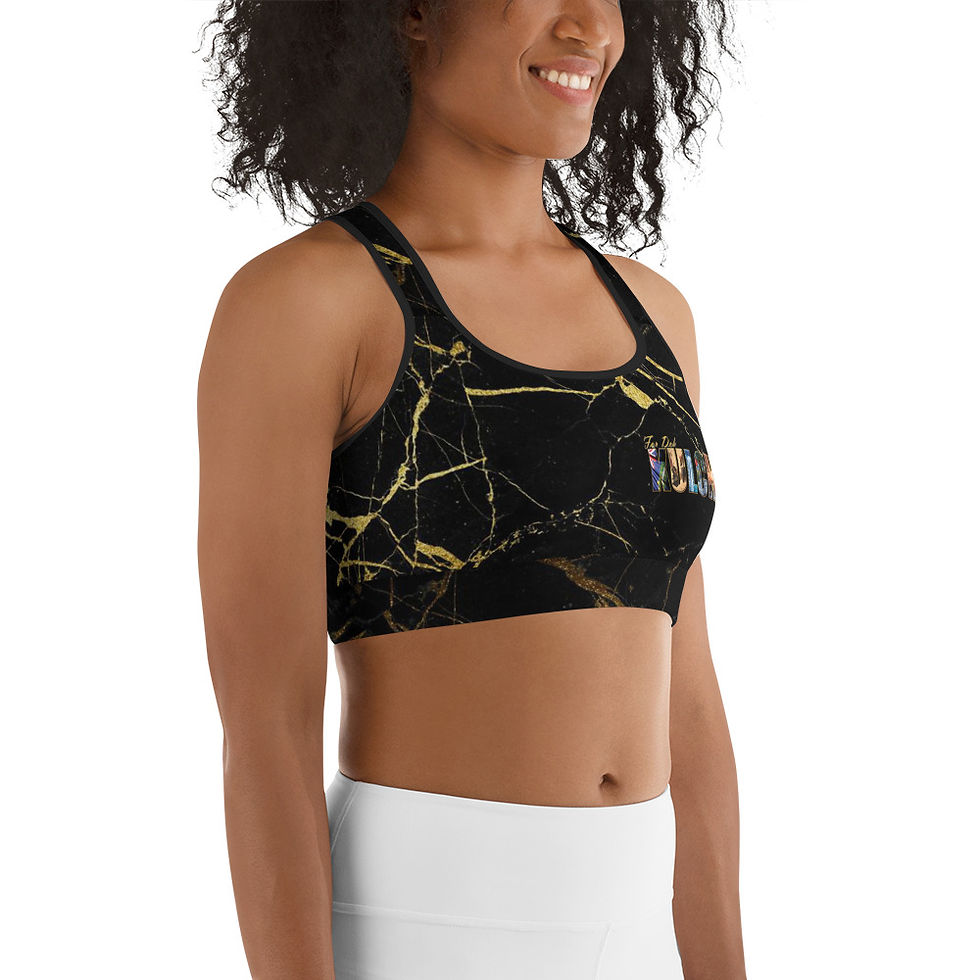 Miniature : Black Out Sports bra