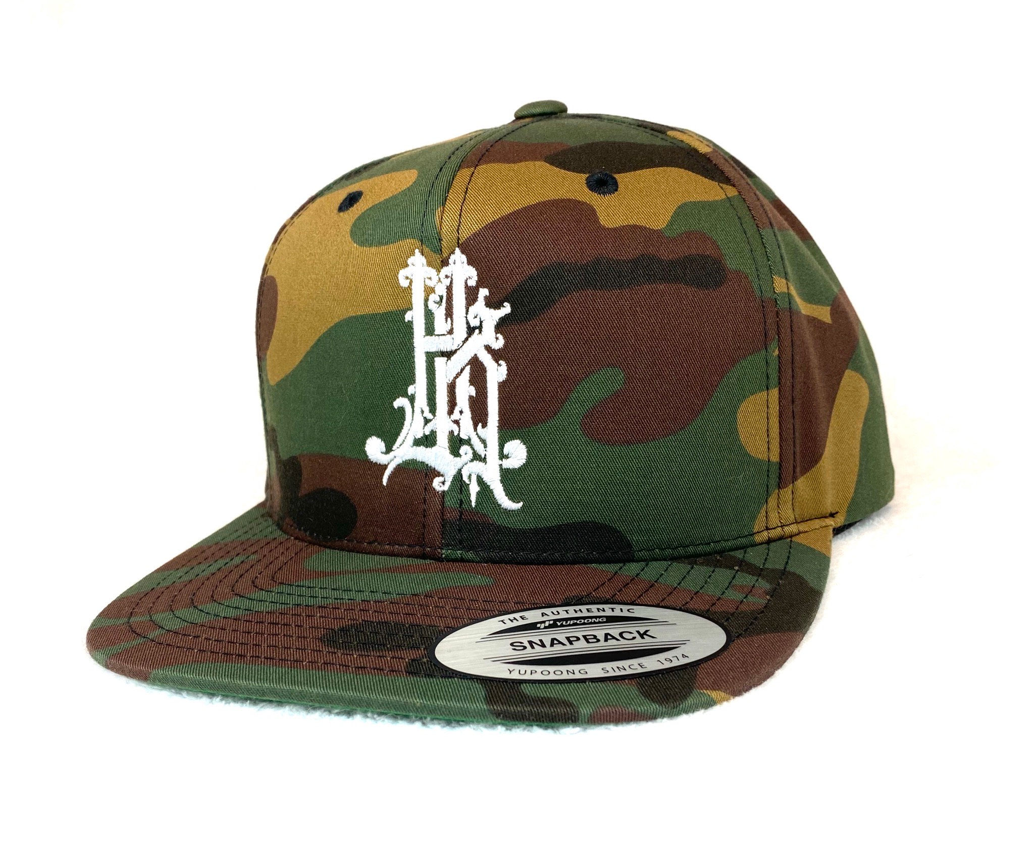 Monogram HK snap back