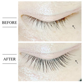 自まつ毛の癖毛に左右されずに綺麗にマツエクを付けます！