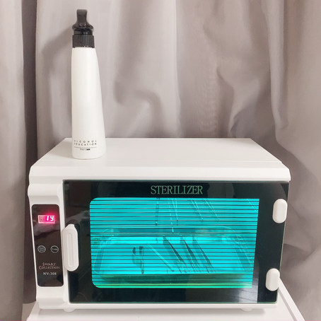使い捨てできない器具の衛生管理