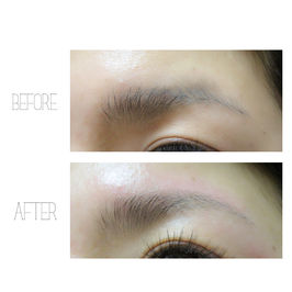 【眉ワックス】眉山を抜いて優しいイメージに♥︎︎