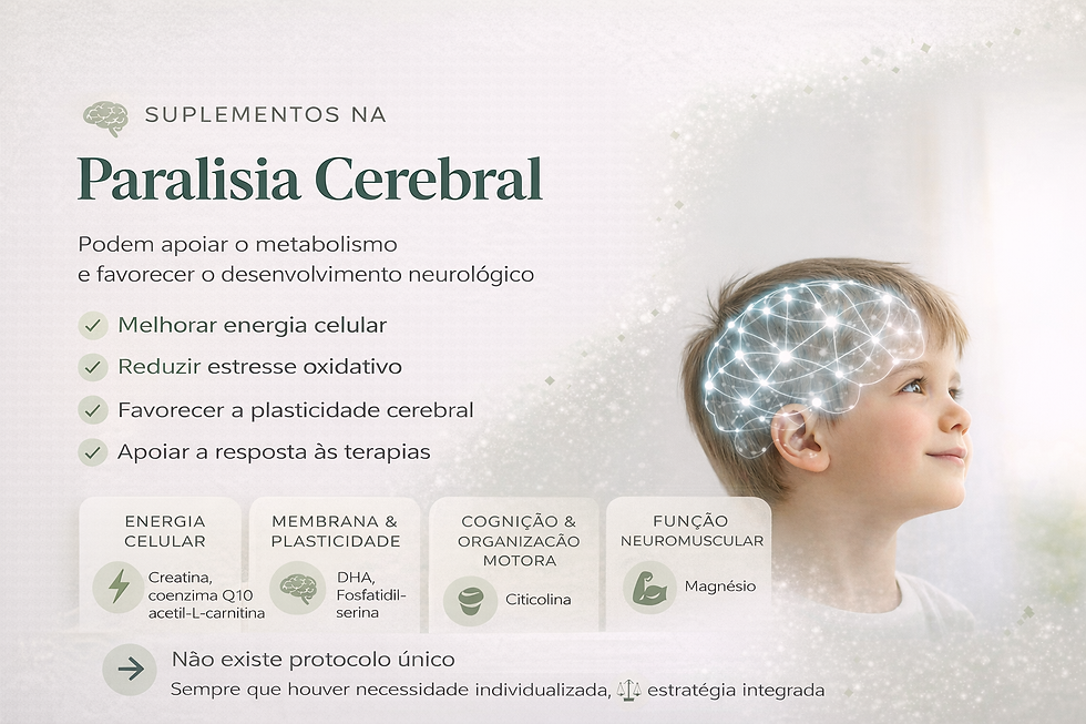 Suplementos na Paralisia Cerebral