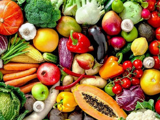 PARA VIVER MAIS E MELHOR COMA 2 FRUTAS E 3 VEGETAIS AO DIA