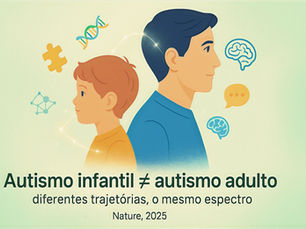 Autismo infantil ≠ autismo adulto: diferenças genéticas