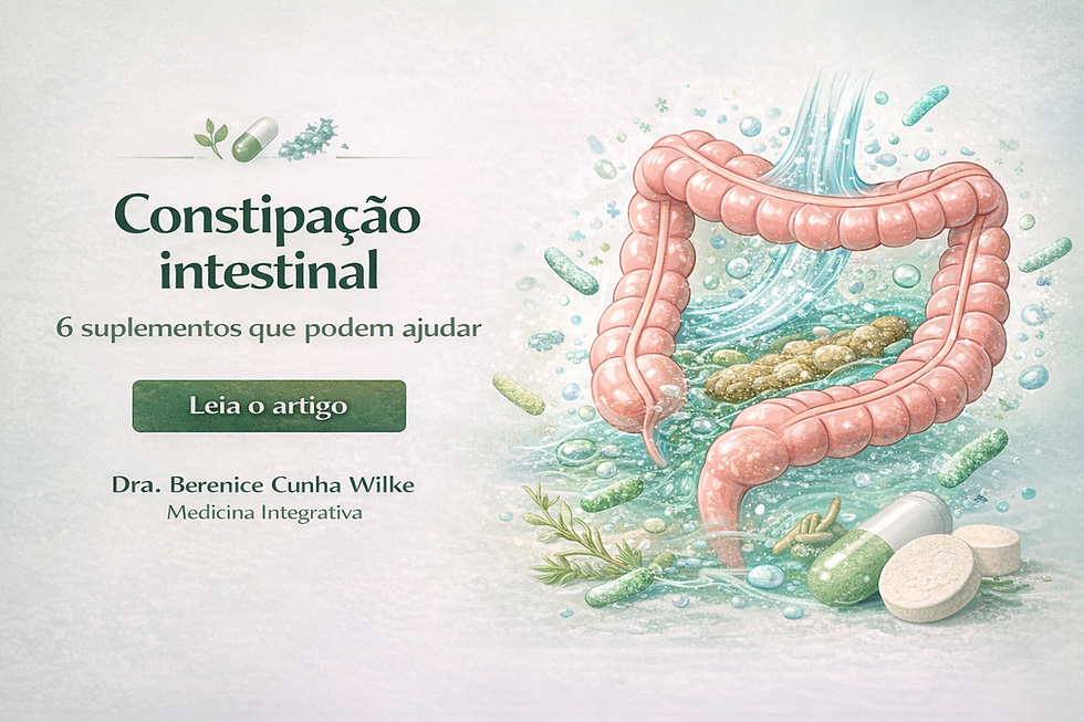 Constipação intestinal: 6 tipos de suplementos que podem ajudar 