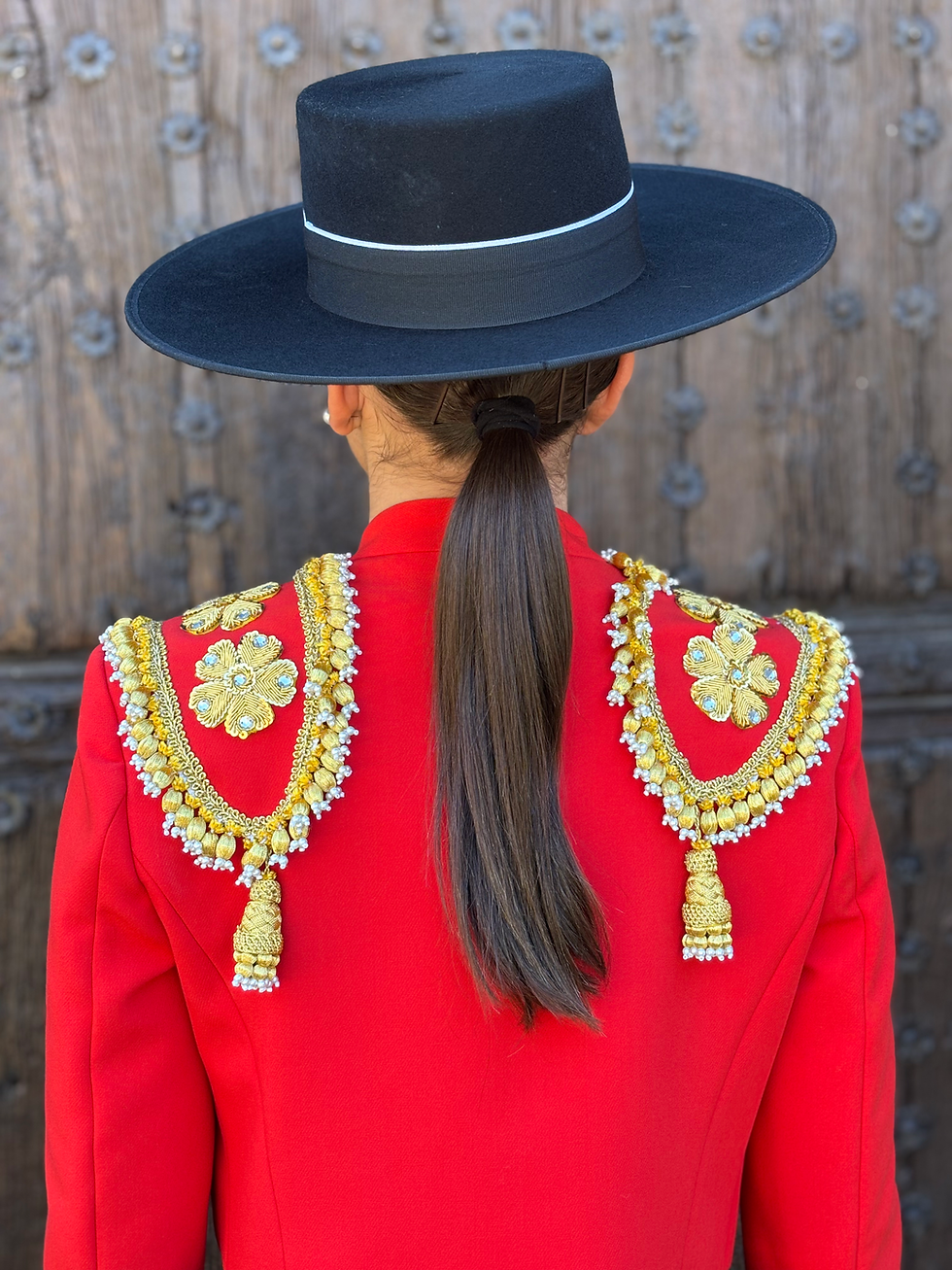 Miniatura: Chaqueta “Ma Vie” Grana y Oro 