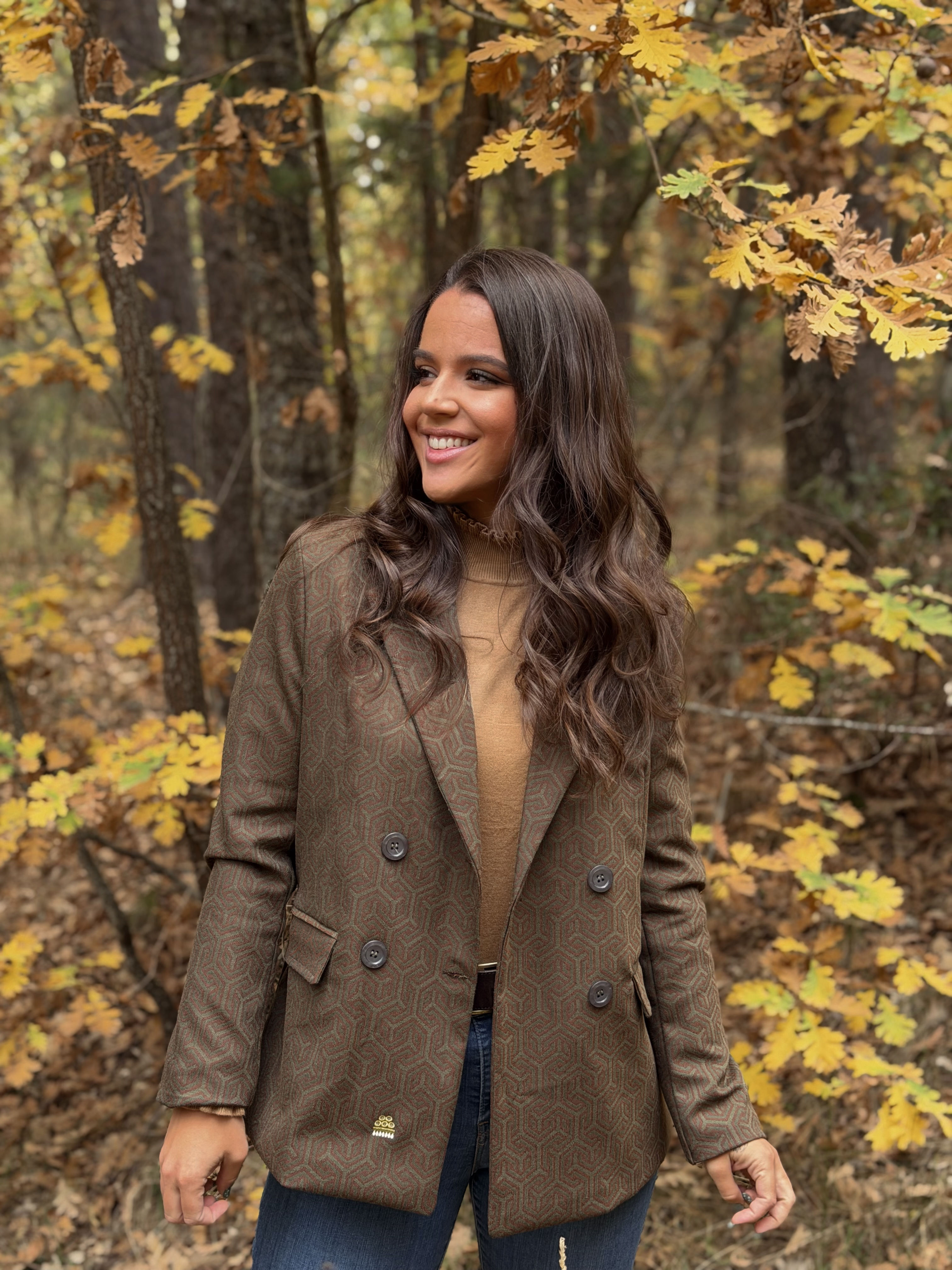 Blazer Geometría Alamar 