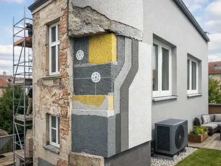 WDVS-Fassade Altbau: Aufbau richtig planen