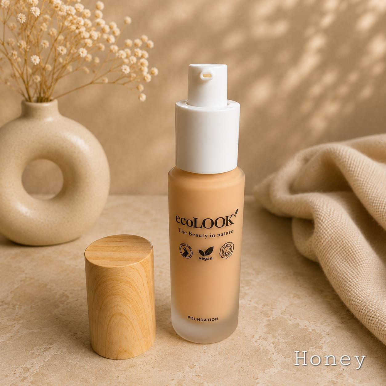 ecoLOOK - Silk liquid foundation Shade: F10 Honey