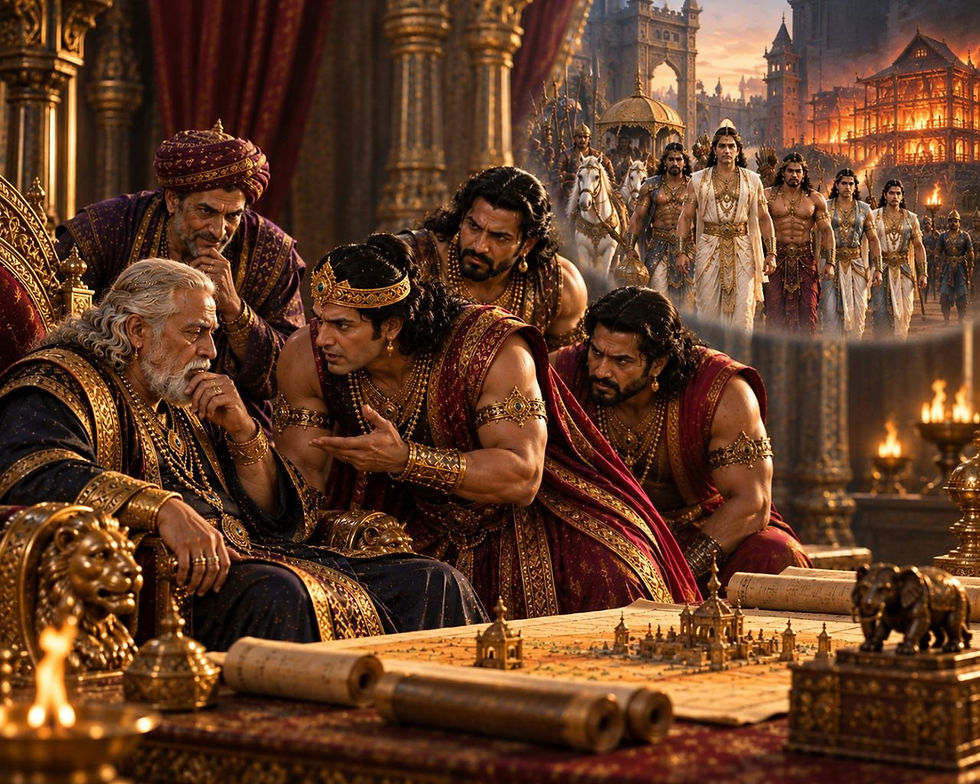 ಪಾಂಡವರನ್ನು ವಾರಣಾವತಕ್ಕೆ ಕಳಿಸುವ ಹುನ್ನಾರ (ಮಹಾಭಾರತ ಕಥಾಮಾಲೆ 50)