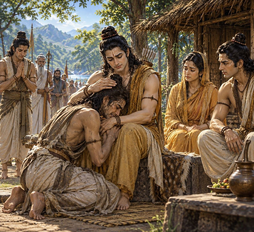 ಅಯೋಧ್ಯೆಯ ಕುಶಲವಾರ್ತೆ ಕೇಳಿದ ರಾಮ (ರಾಮಾಯಣ ಕಥಾಮಾಲೆ 50)