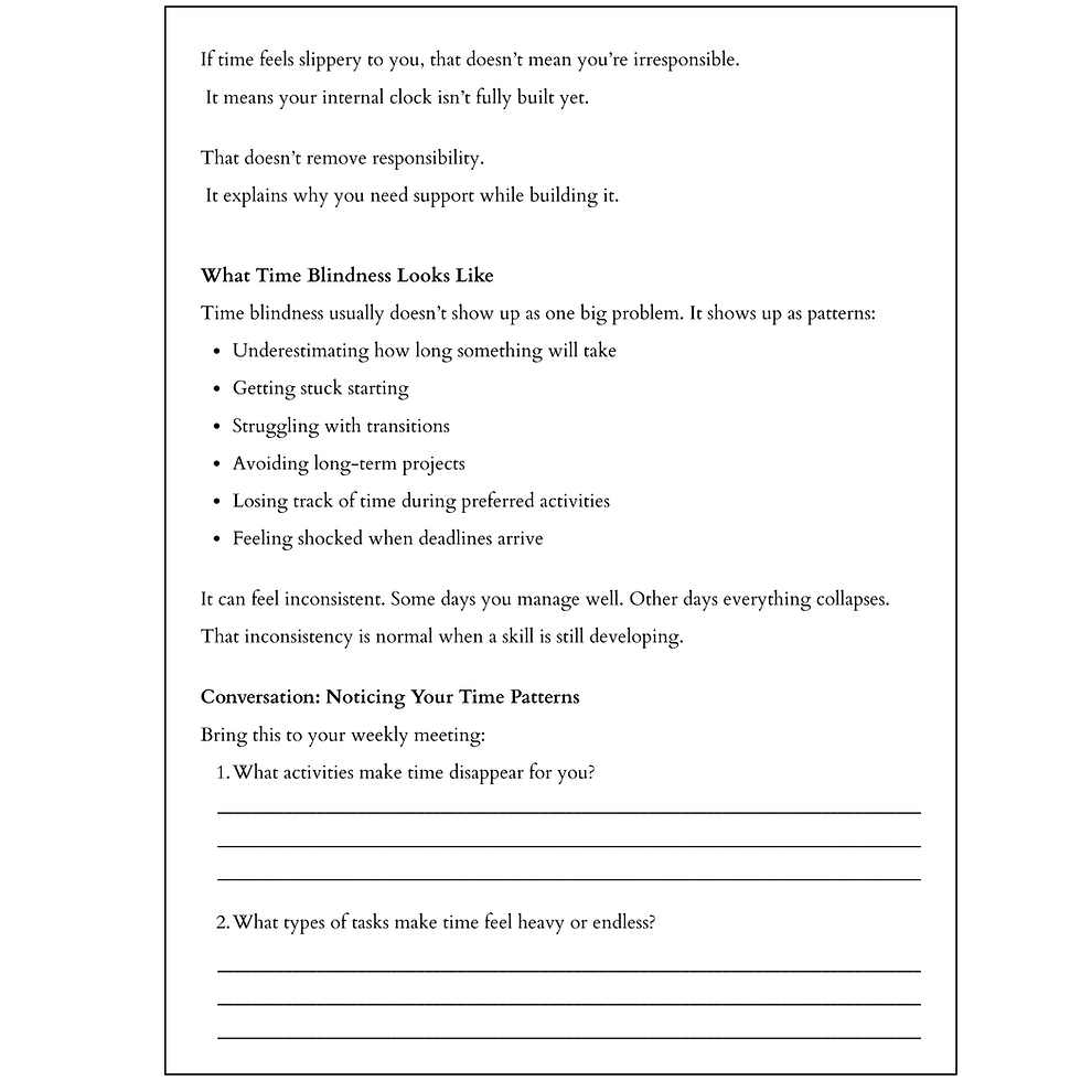 Thumbnail: Building Independence at Home -Student Workbook