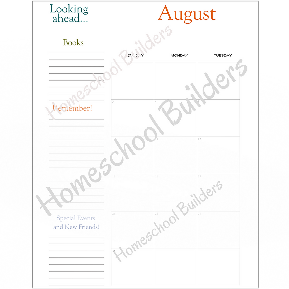 Thumbnail: 26-27 Student Homeschool Planner