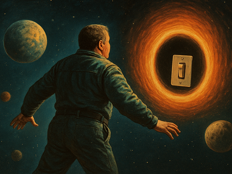 Der „Ich kann das Licht auch wieder anmachen“-Mann