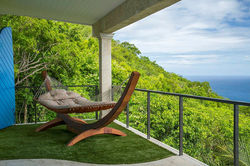 Relaxing Redwood Hammock